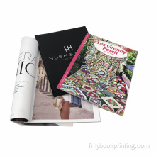 Luimination brillante Perfect Binding Custom Met Art Magazine Printing